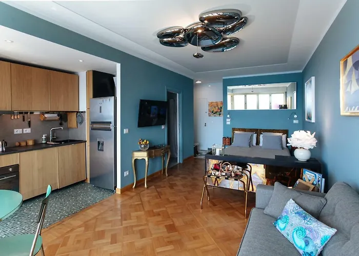 Promenade Des Anglais - Studio Seaside דירה *